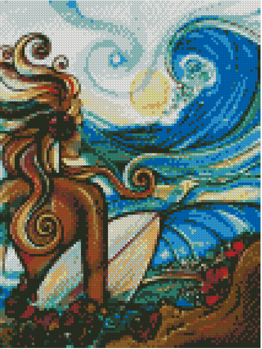 ZAi-1082 Island Girl Diamond Painting