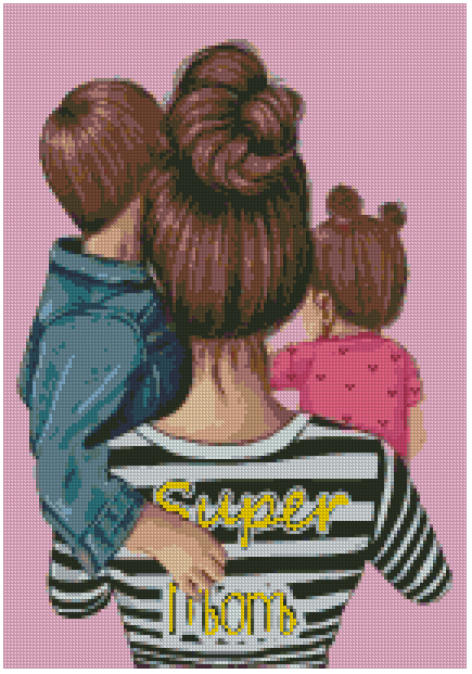 ZAi-1873 Mom Diamond Painting