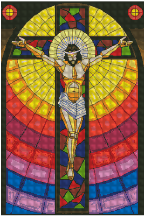 ZAi-2109 Cross Christianity Diamond Painting