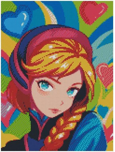 ZAi-2524 Disney Princess Diamond Painting