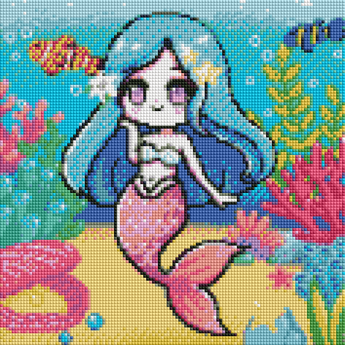 ZAi- 2714 Mermaid Diamond Painting