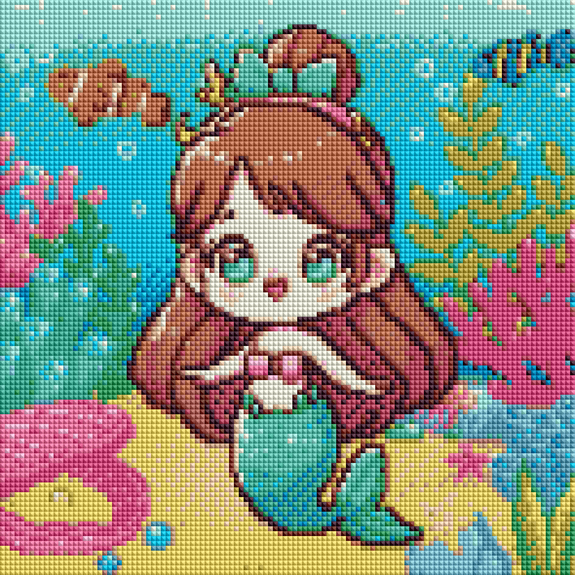 ZAi- 2716 Mermaid Diamond Painting