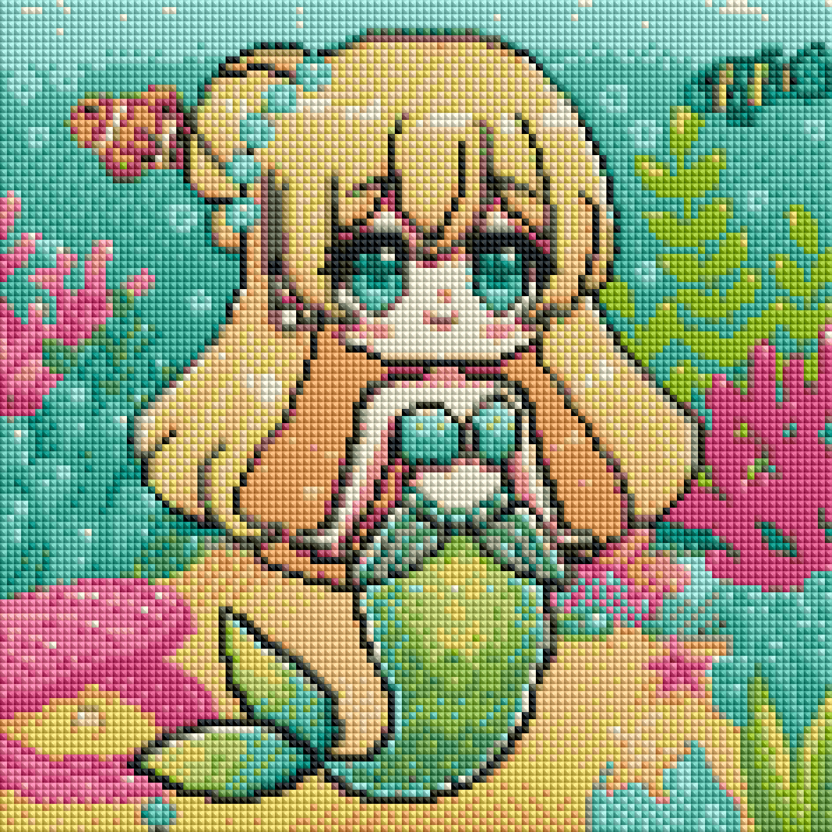ZAi- 2722 Mermaid Diamond Painting