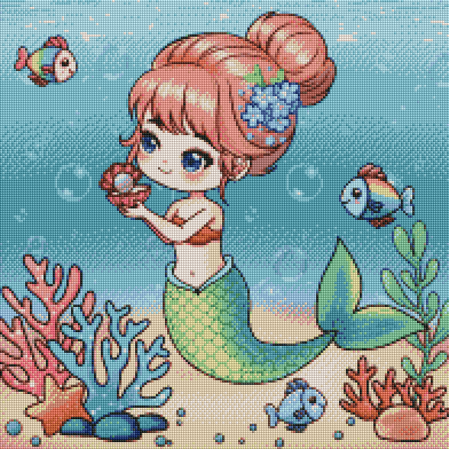 ZAi- 2792 Mermaid Diamond Painting