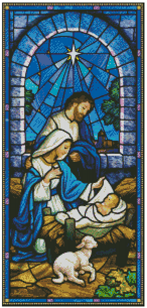 ZAi-099 Nativity Diamond Painting