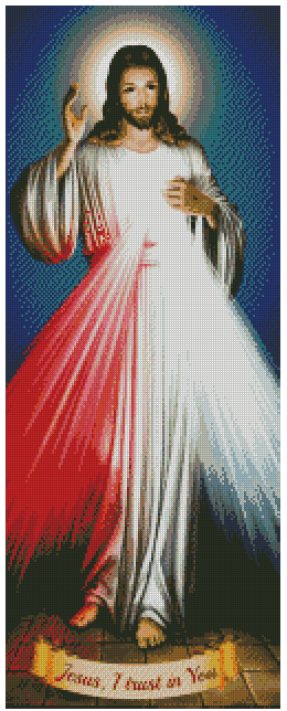 ZAi-100 Jesus Christianity Diamond Painting