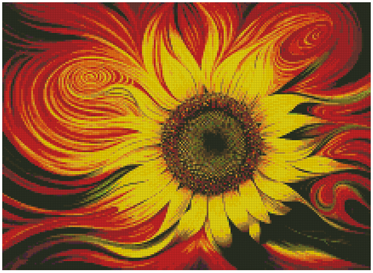 ZAi-1006 Sunflower Diamond Painting