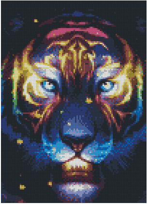 ZAi-1087 Tiger Diamond Painting