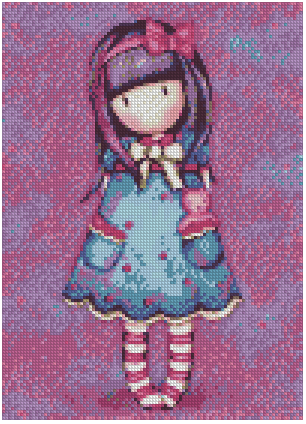 ZAi-1090 Girl Diamond Painting