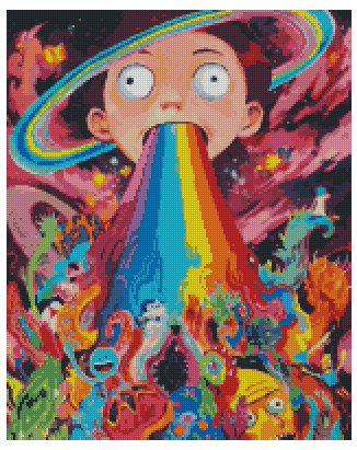 ZAi-1162 Adventure TIme Diamond Painting