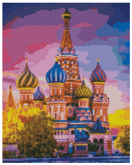 ZAi-1164 Landmark City Diamond Painting