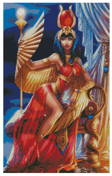 ZAi-1194 Egyptian Queen Diamond Painting