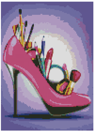 ZAi-1224 Shoes Diamond Painting