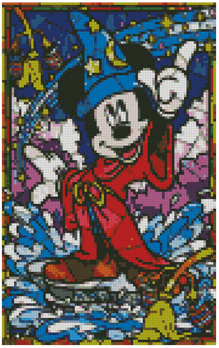 ZAi-1256 Mickey Diamond Painting