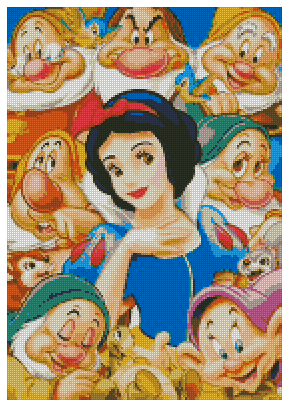 ZAi-1358 Snow White Diamond Painting