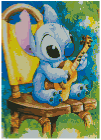 ZAi-1386 Stitch Diamond Painting