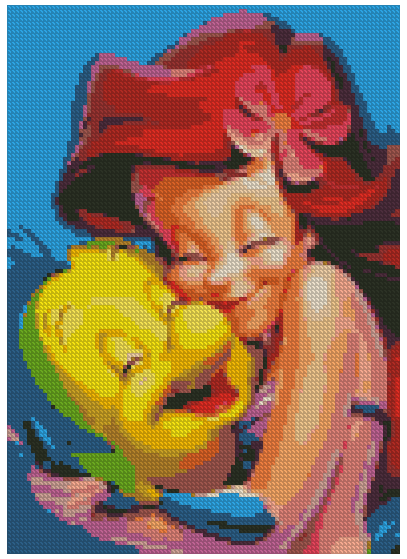 ZAi-1390 Mermaid Diamond Painting