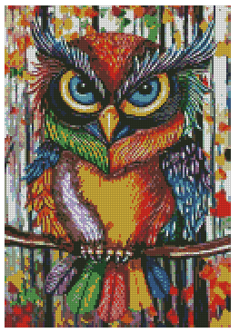 ZAi-1395 Owl Diamond Painting