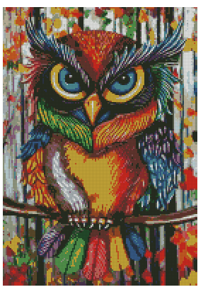 ZAi-1396 Owl Diamond Painting