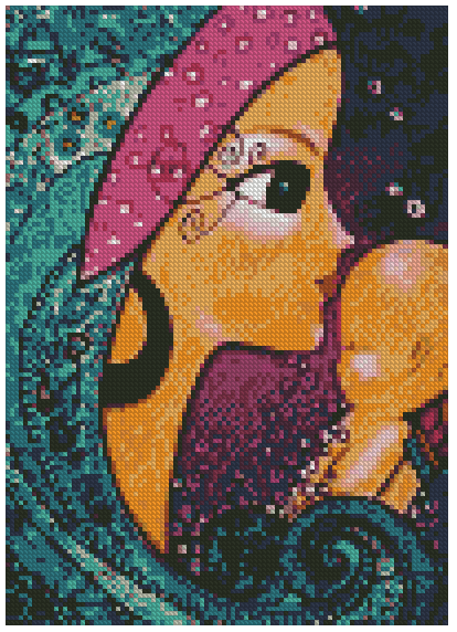 ZAi-1406 Mom & Child Diamond Painting