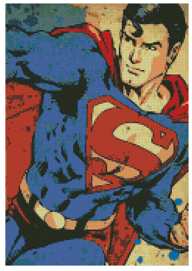 ZAi-1439 Superman Diamond Painting