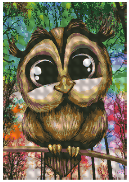 ZAi-1448 Owl Diamond Painting