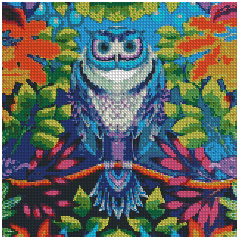 ZAi-1491 Owl Diamond Painting