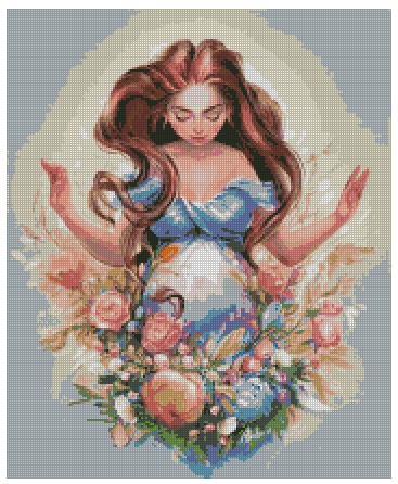ZAi-1493 Pregnancy Gift of Life Diamond Painting