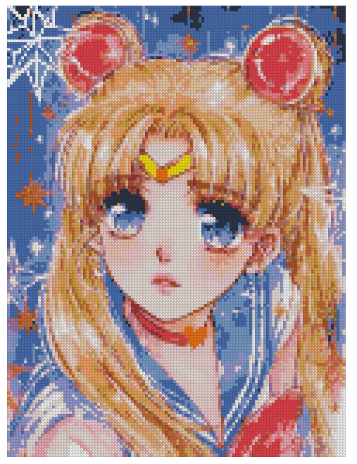 ZAi-1551 Sailormoon Diamond Painting