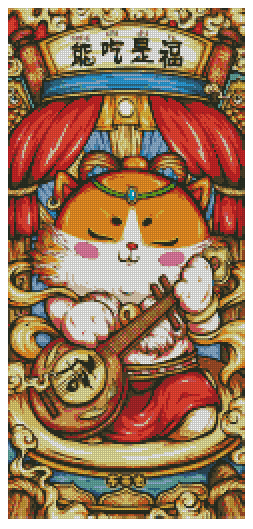 ZAi-1566 Lucky Cat Diamond Painting