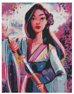 ZAi-1567 Disney Princess Diamond Painting
