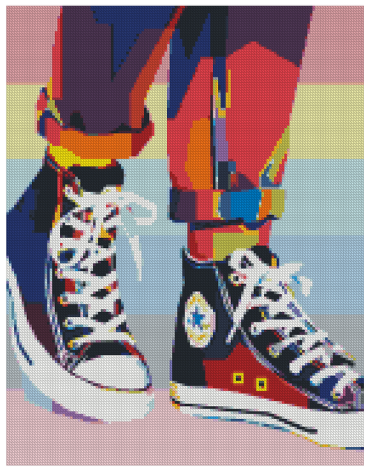 ZAi-1574 Shoes Diamond Painting