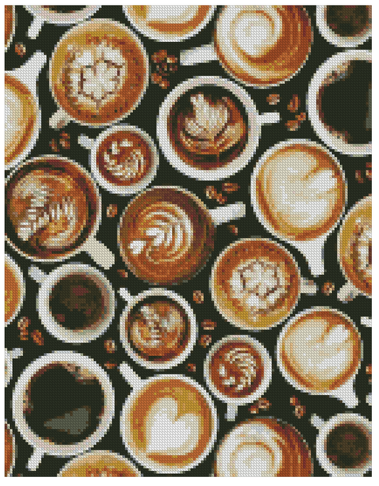 ZAi-1592 Coffee Diamond Painting