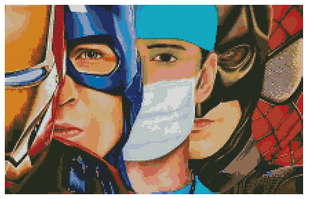 ZAi-1603 Heroes Diamond Painting