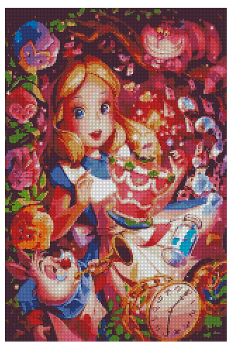 ZAi-1642 Disney Princess Diamond Painting