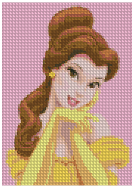 ZAi-1874 Disney Princess Diamond Painting