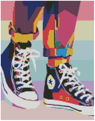 ZAi-2181 Shoes Diamond Painting