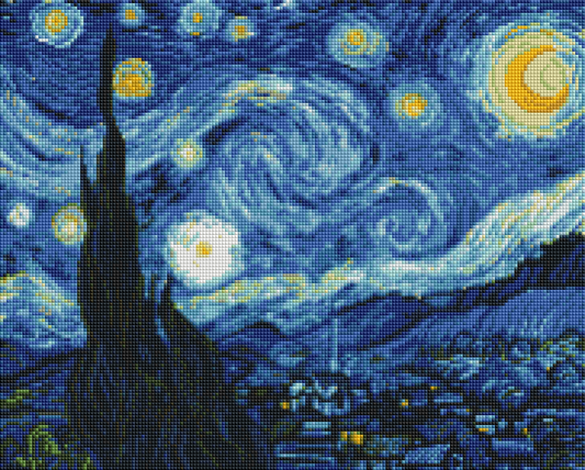 ZAi-2224 The starry night Diamond Painting