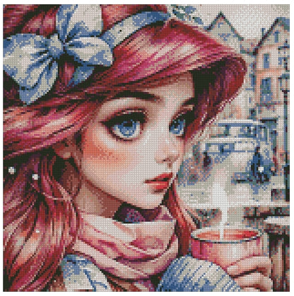 ZAi-2411 Girl Diamond Painting