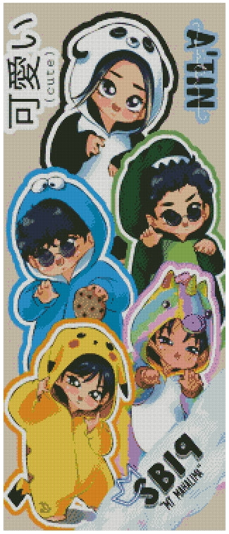 ZAi-2432 SB19 Diamond Painting