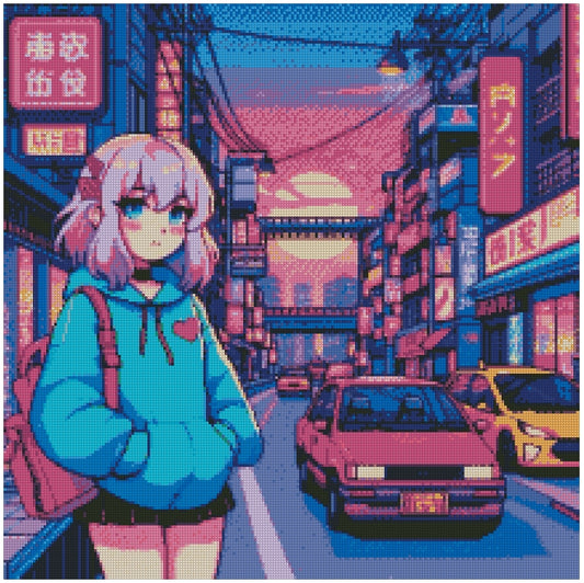 ZAi-2467 Girl Diamond Painting