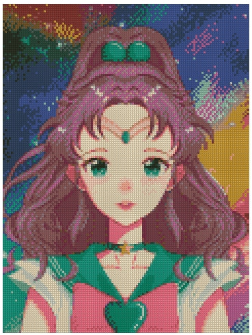 ZAi-2511 Sailormoon Princess Diamond Painting