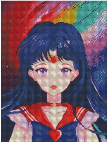 ZAi-2512 Sailormoon Princess Diamond Painting