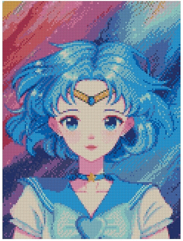 ZAi-2513 Sailormoon Princess Diamond Painting