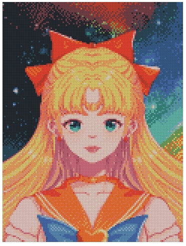 ZAi-2515 Sailormoon Princess Diamond Painting