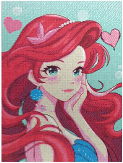 ZAi-2519 Disney Princess Diamond Painting