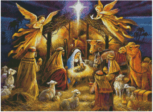 ZAi-352 Nativity Diamond Painting