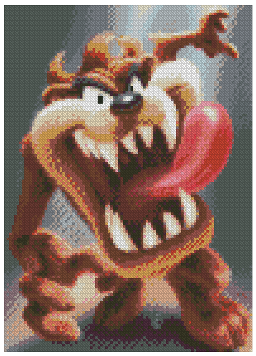 ZAi-357 Tazmania Diamond Painting