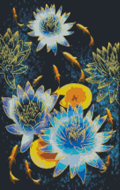 ZAi-410 Fishes Diamond Painting