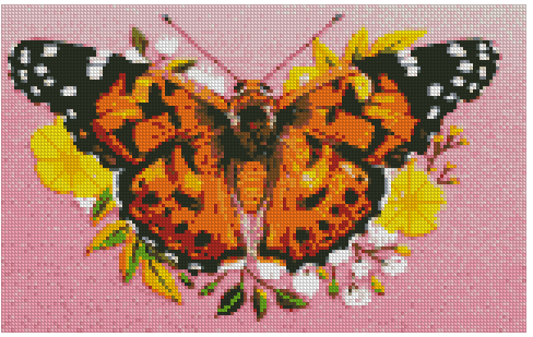 ZAi-445 Butterfly Diamond Painting